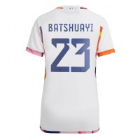 Belgia Michy Batshuayi #23 Bortedrakt Dame VM 2022 Kortermet
